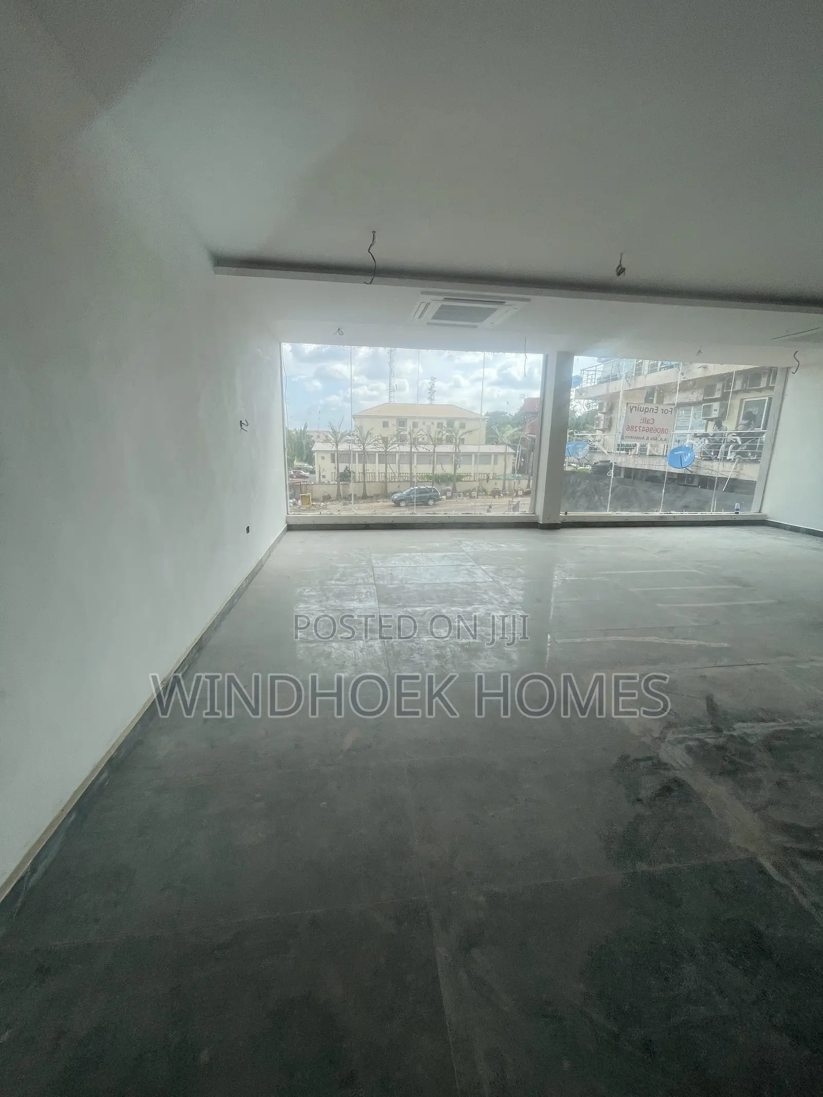 Brand New 80sqms on the 1st Floor With Two Toilets in Wuse 2