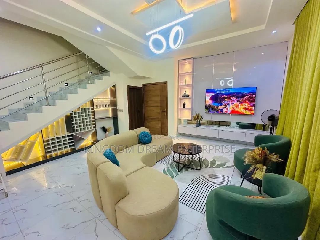 Furnished 2bdrm Maisonette in Lekki Lagos, Ikate for rent in Ikate