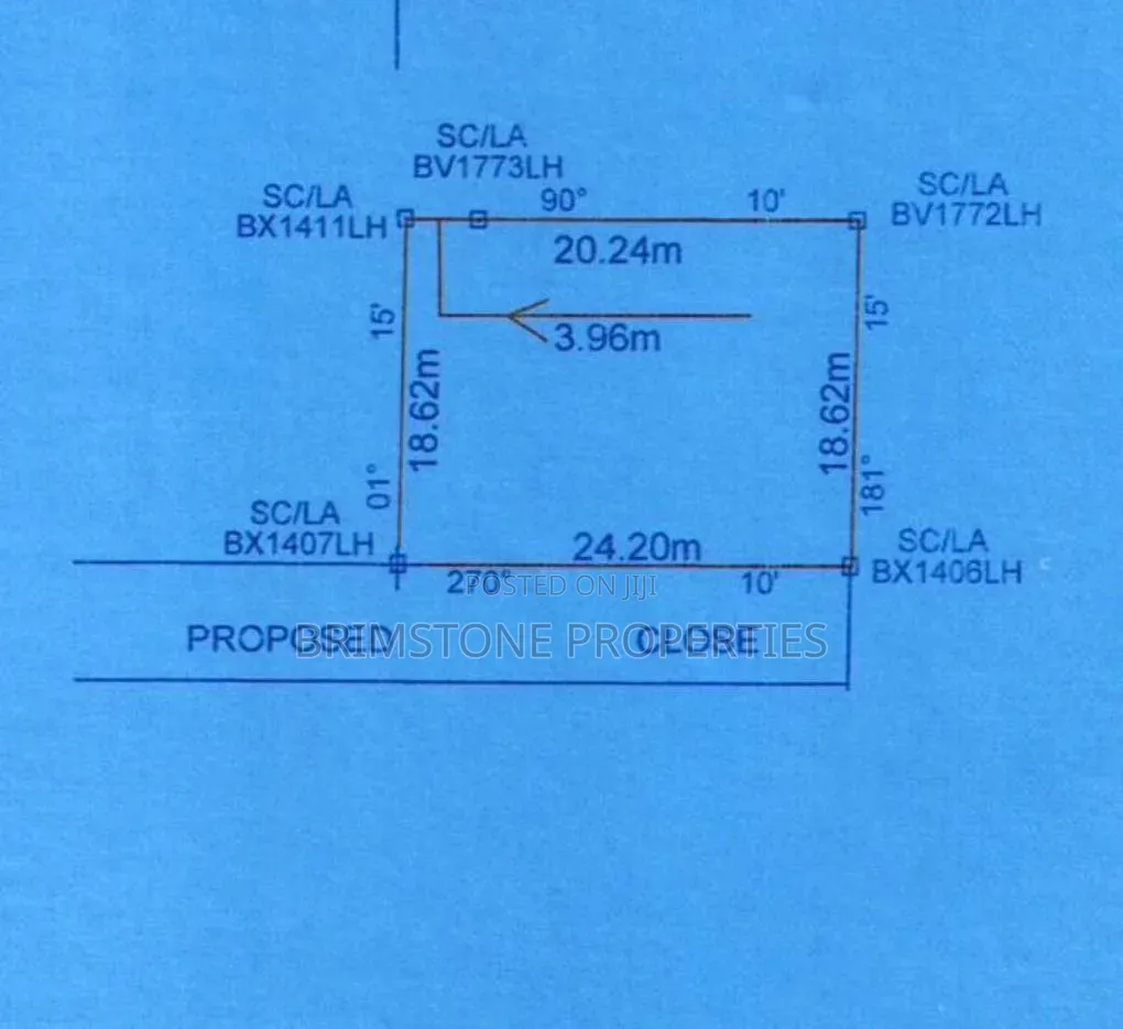 450 SQM of Land With Good Documents and Title in Osapa london