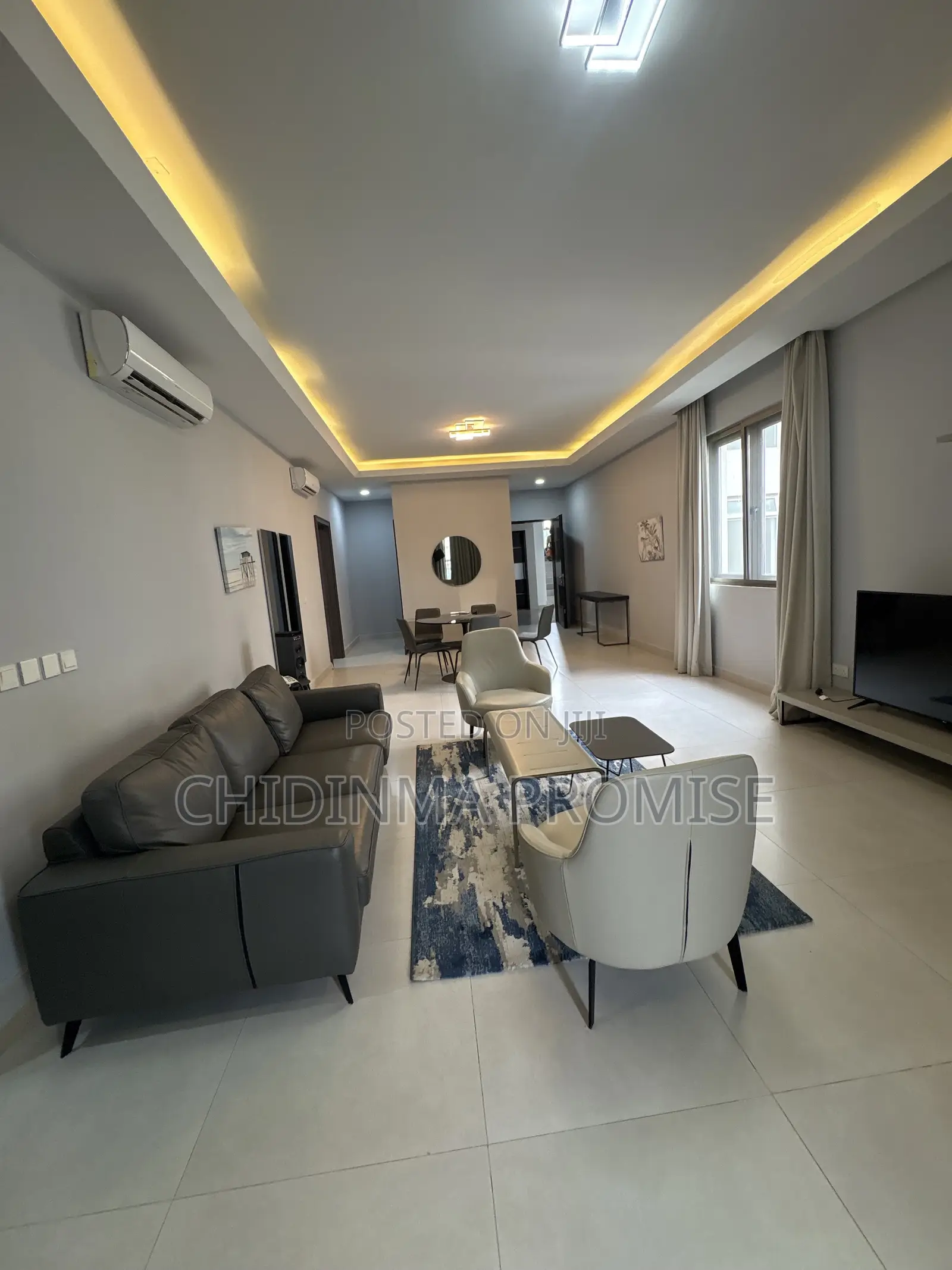 Furnished 2bdrm Block of Flats in Jabi for rent in Jabi