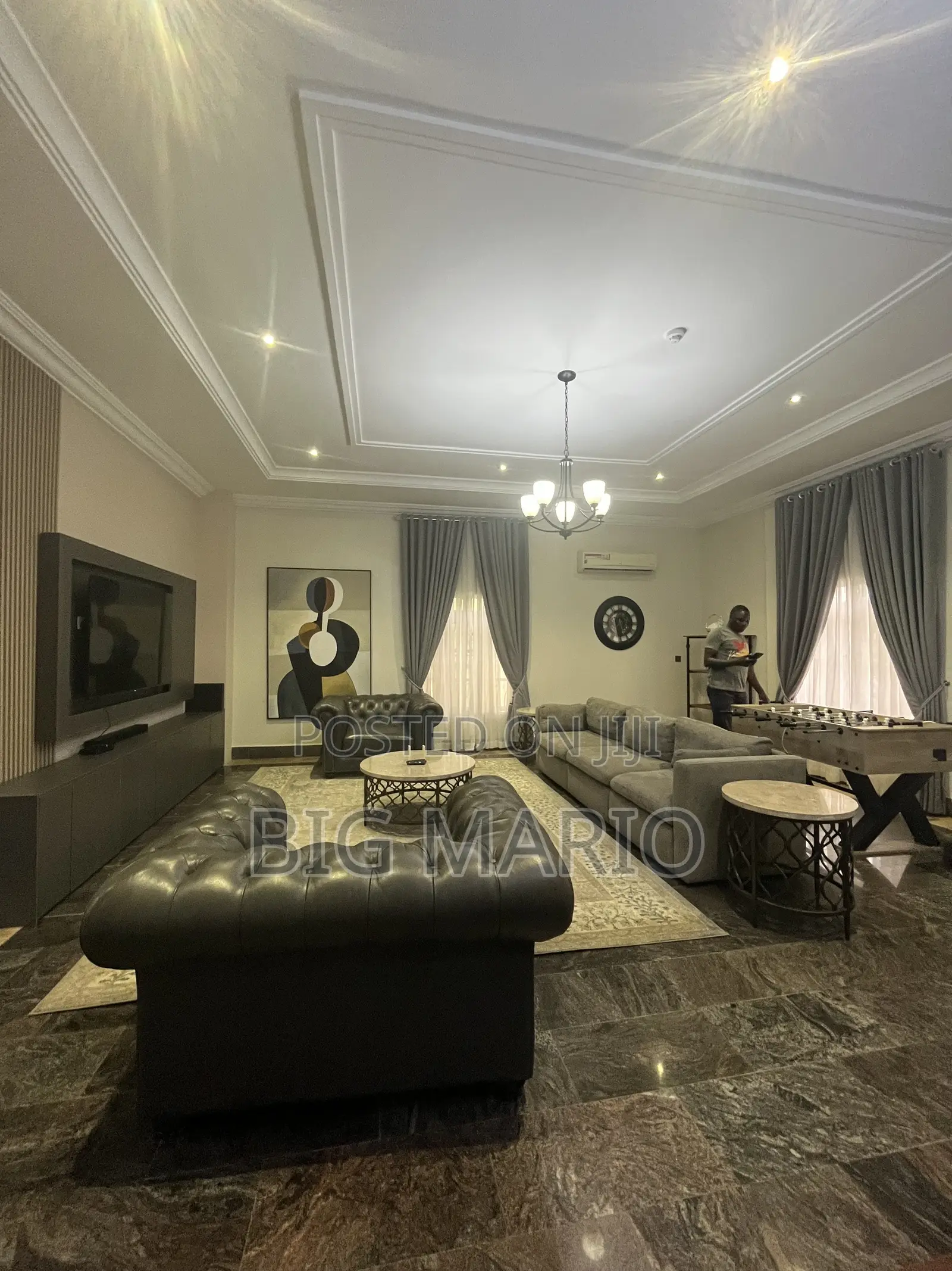 Furnished 4bdrm Duplex in Guzape Main for rent in Guzape District