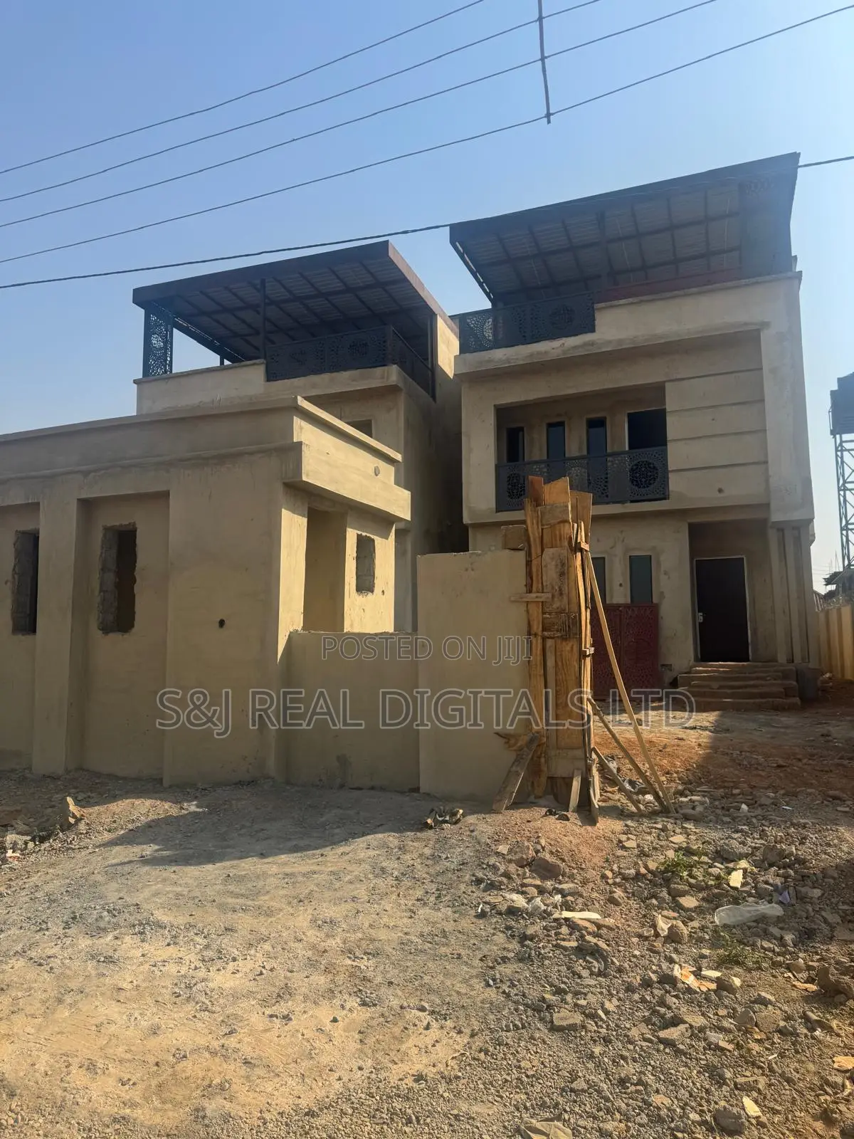 5 Bedroom Twin Duplex With BQ Penthouse (Carcass) in Kubwa