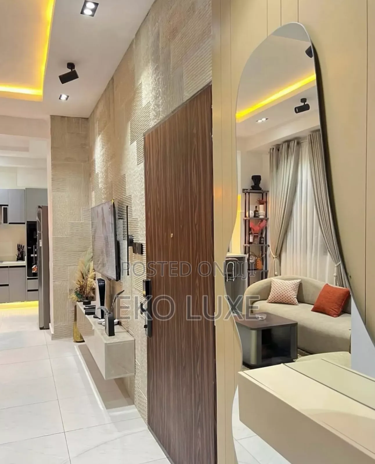 Luxury 1 Bedroom Apartment Ikate Lagos in Ikate