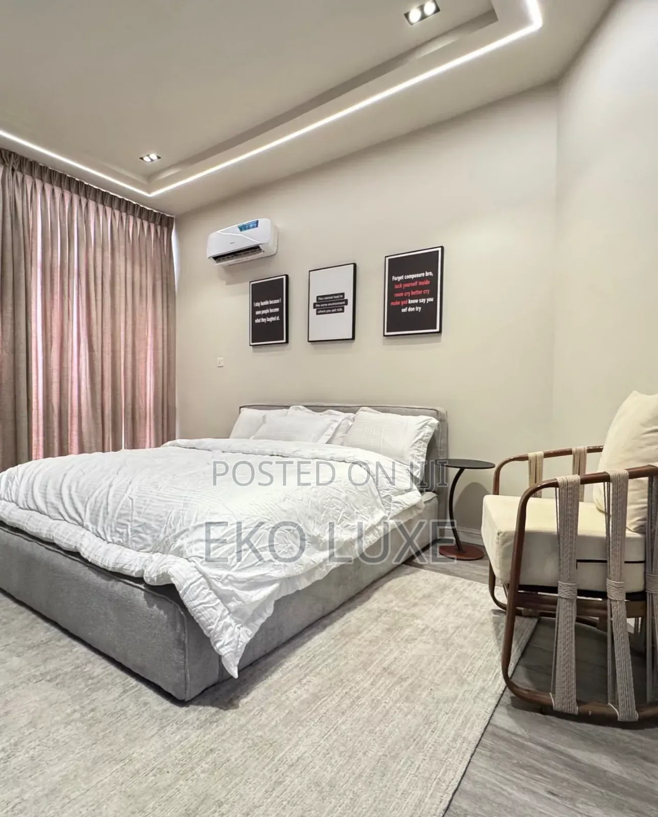3 Bedroom Luxury Apartment for Shortlets Lekki Conservation Center in Chevron