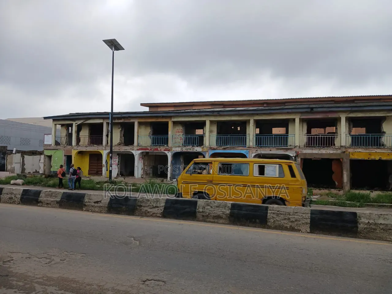 Commercial 3plot Facing Akowonjo Road in Akowonjo