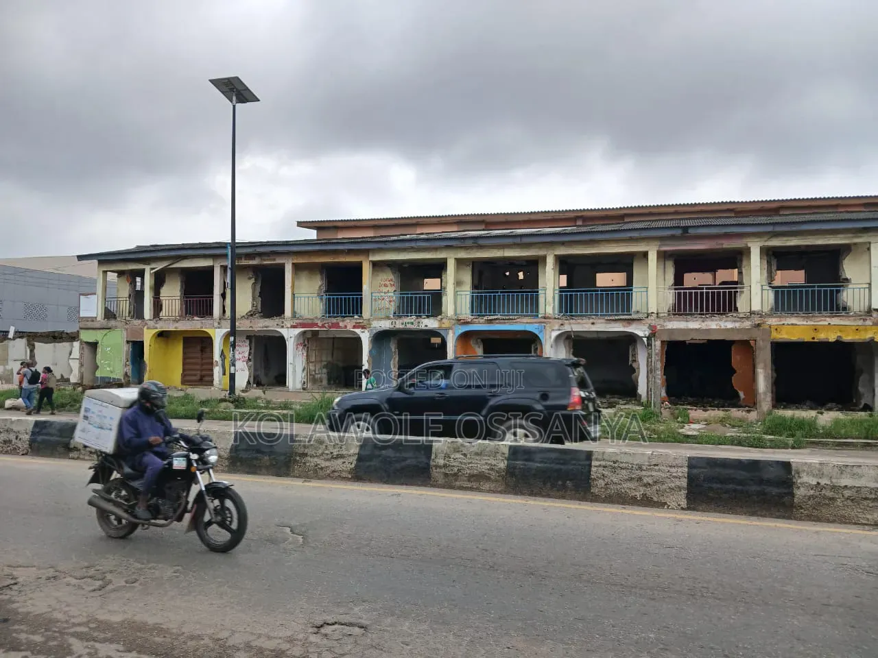 Commercial 3plot Facing Akowonjo Road in Akowonjo