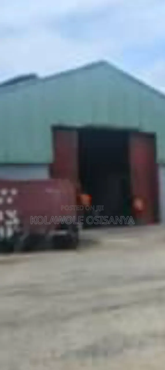 5bay Warehouse of 5009n2 on 9.64acres of Land in Agboju