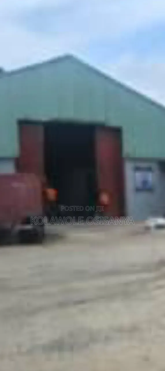 5bay Warehouse of 5009n2 on 9.64acres of Land in Agboju