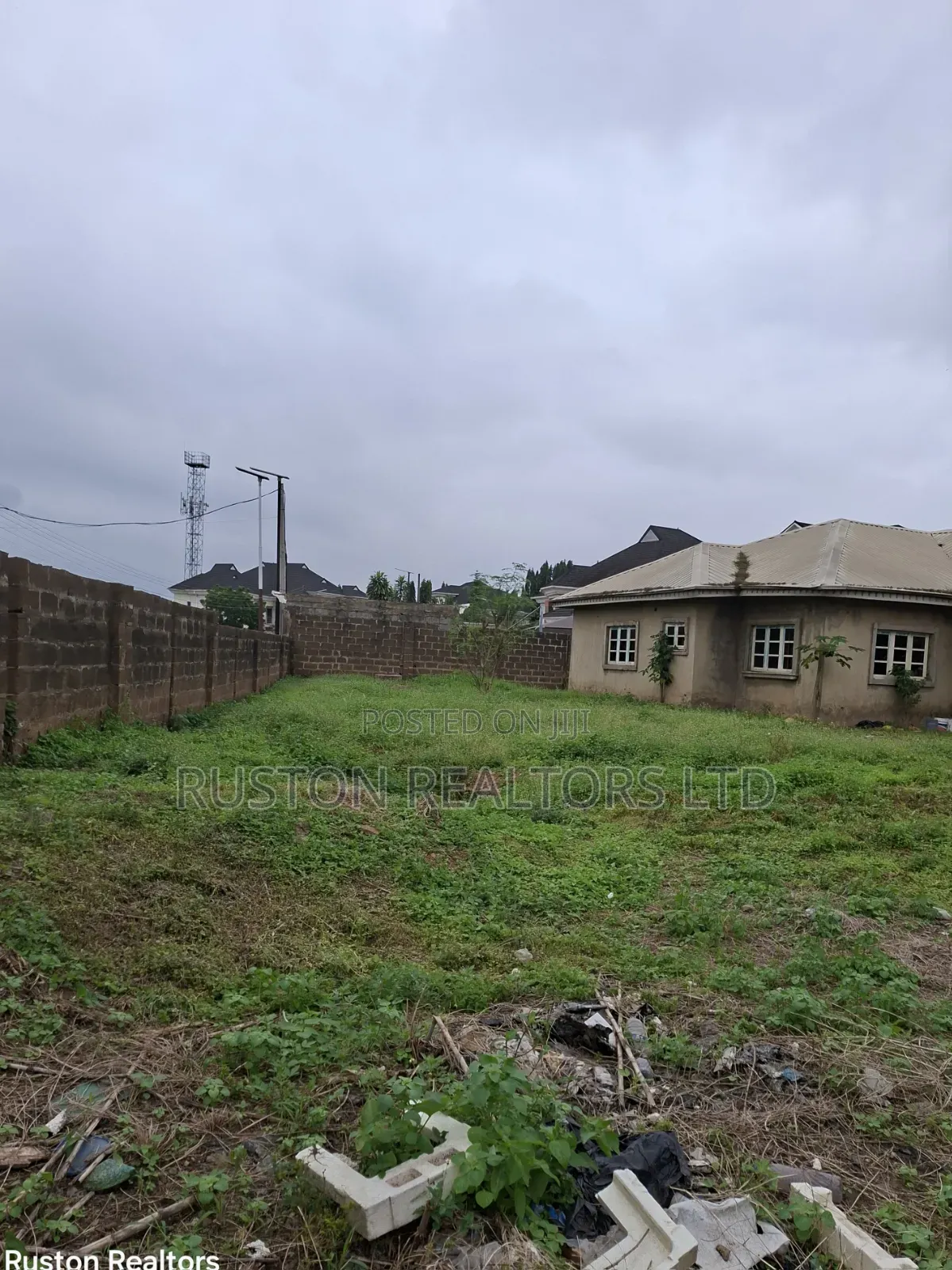 1960sm Land, Fenced and Gated in Samonda