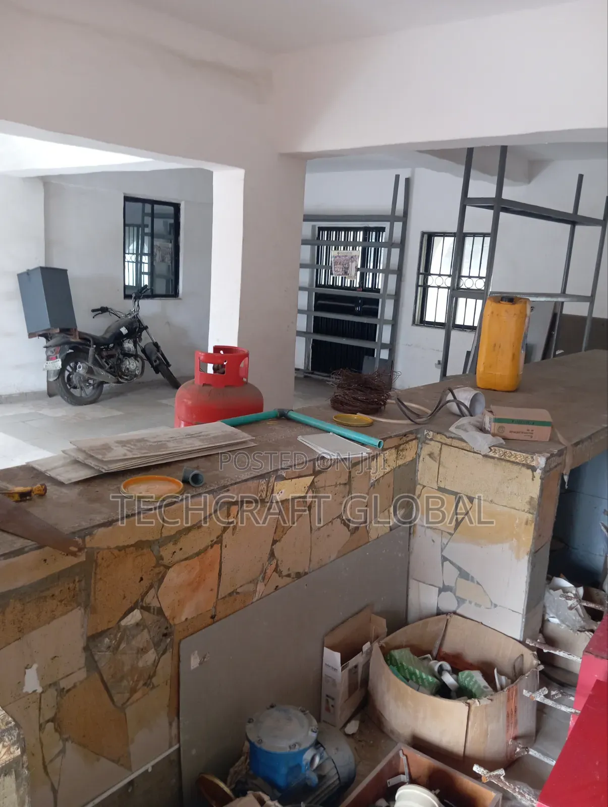 3 in 1 Wide Shop With a Toilet Ensuite Directly Facing the Express in Sangotedo