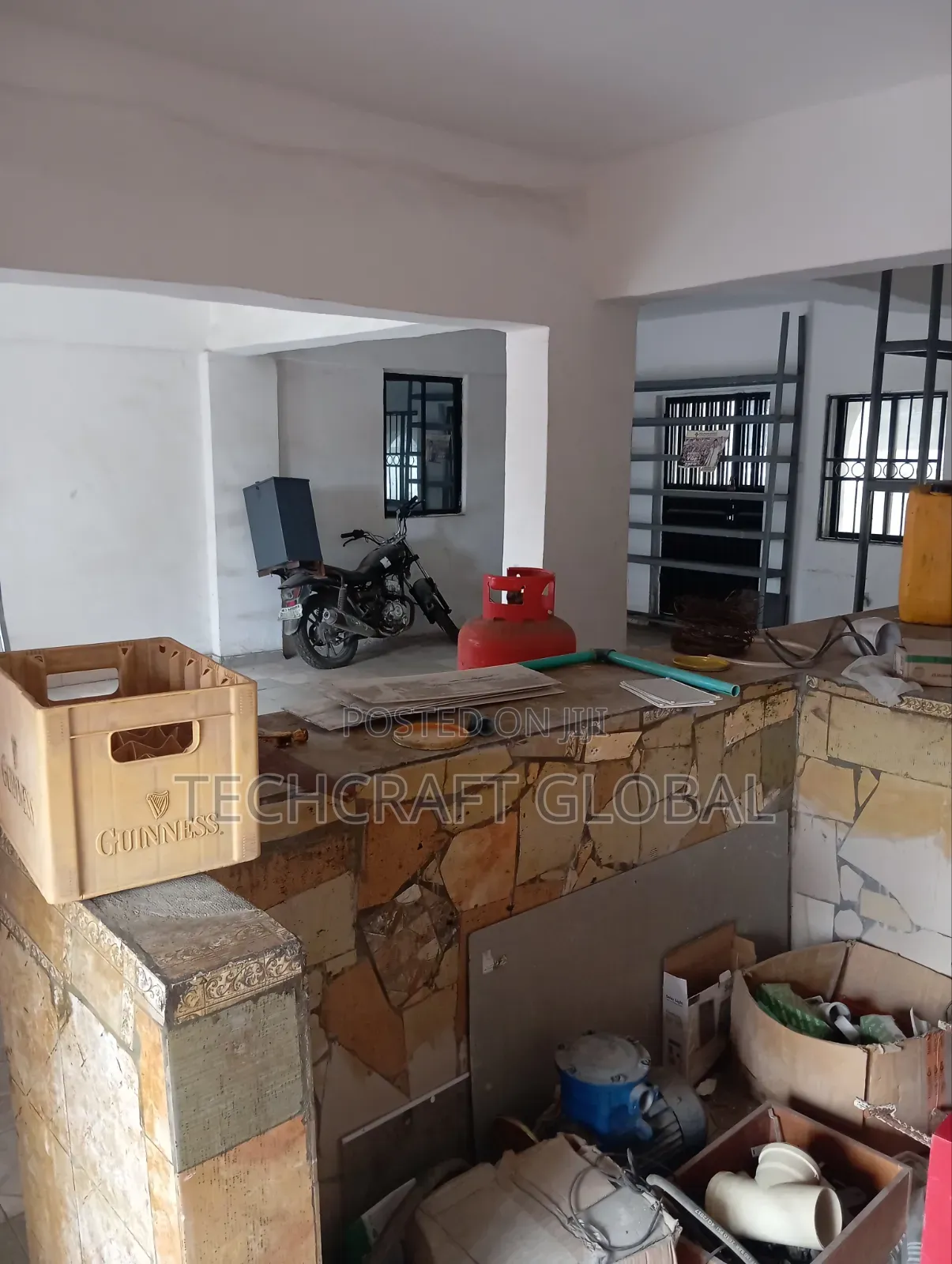 3 in 1 Wide Shop With a Toilet Ensuite Directly Facing the Express in Sangotedo