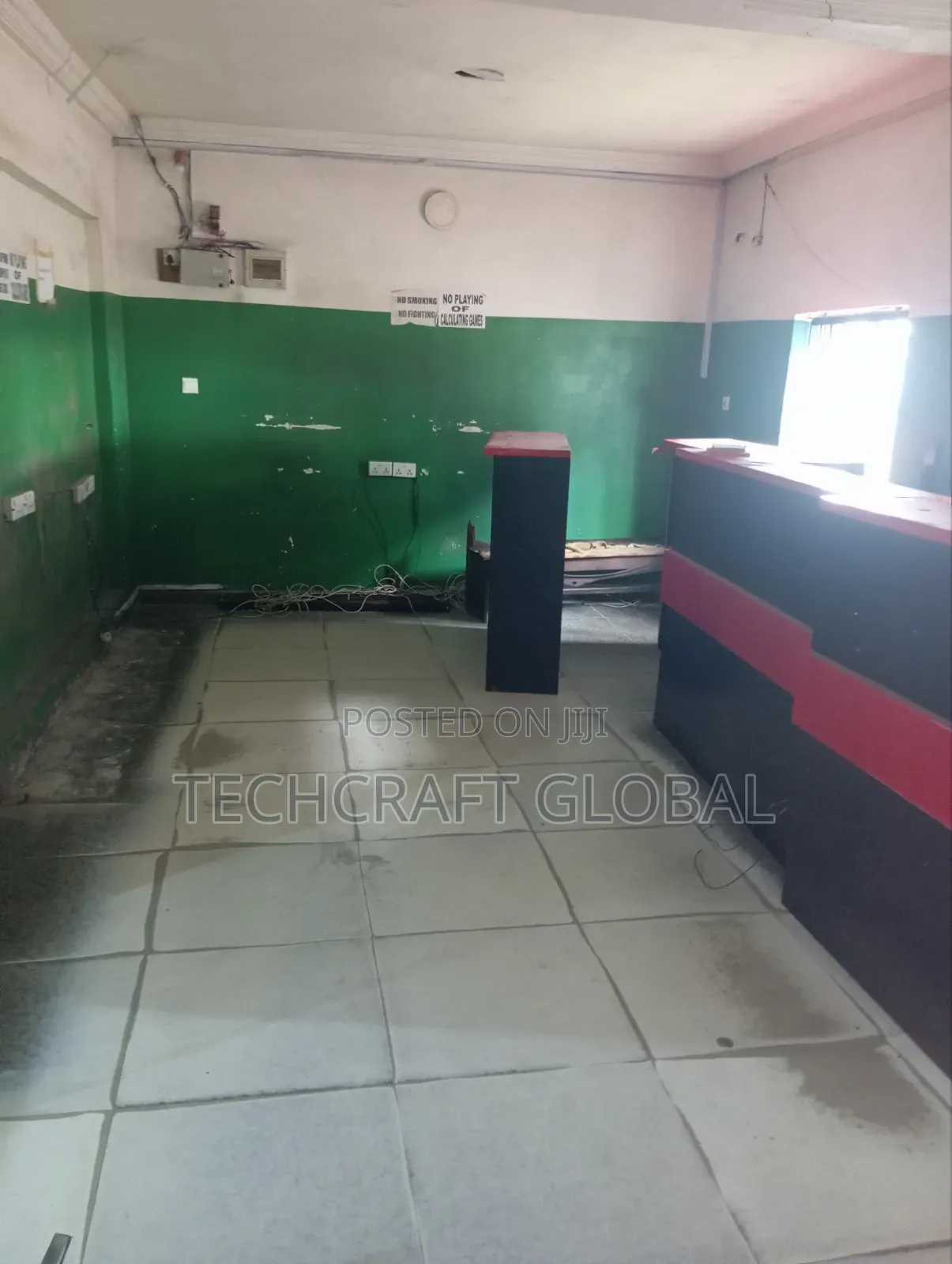 2 in 1 Spacious Shop Facing the Express to Let (Upstairs 1st Floor) in Sangotedo