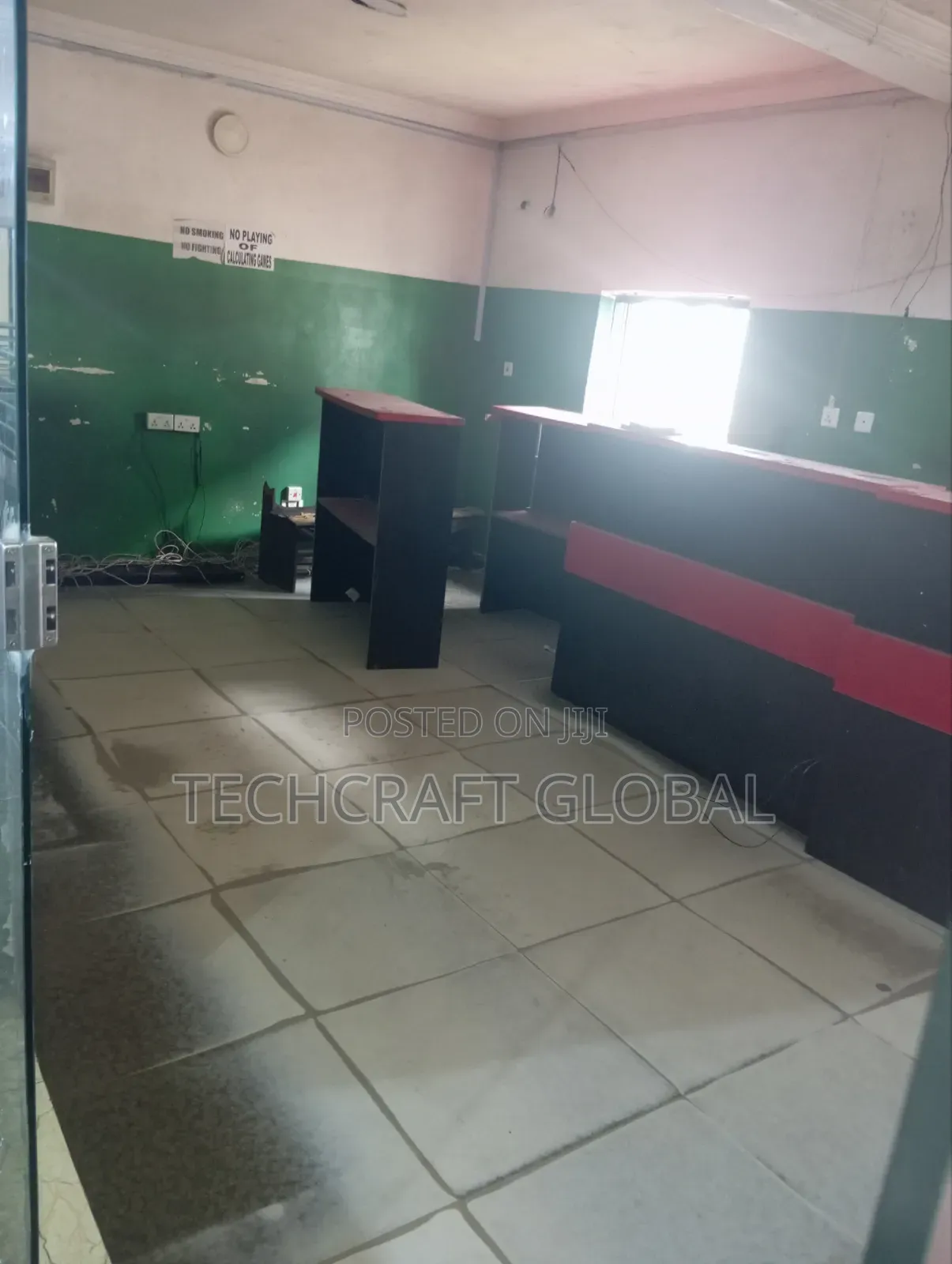 2 in 1 Spacious Shop Facing the Express to Let (Upstairs 1st Floor) in Sangotedo