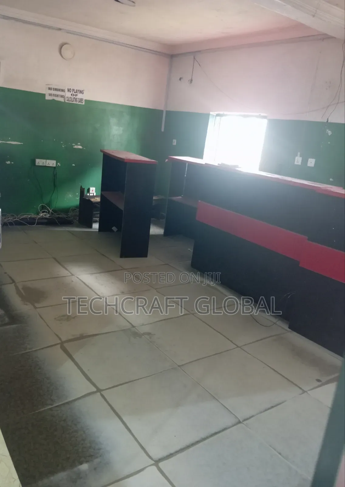 2 in 1 Spacious Shop Facing the Express to Let (Upstairs 1st Floor) in Sangotedo