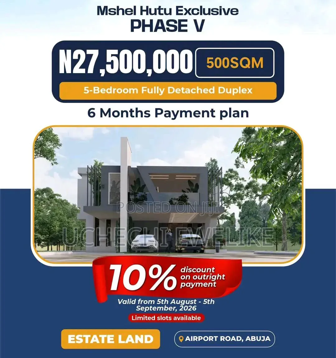 10% Discount Land for Sale in Abuja Airport Road Before Centinary City in Sabon Lugbe