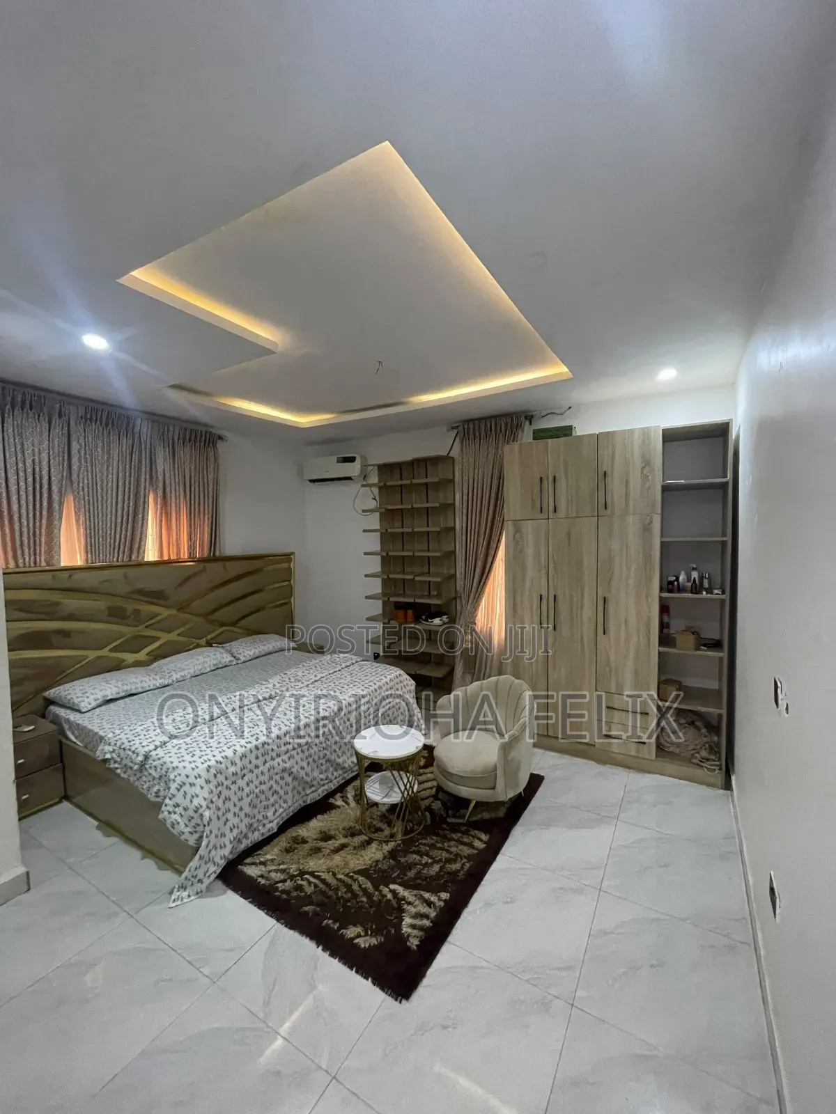 Furnished 2bdrm Block of Flats in Estate Around, Life Camp for rent in Life Camp
