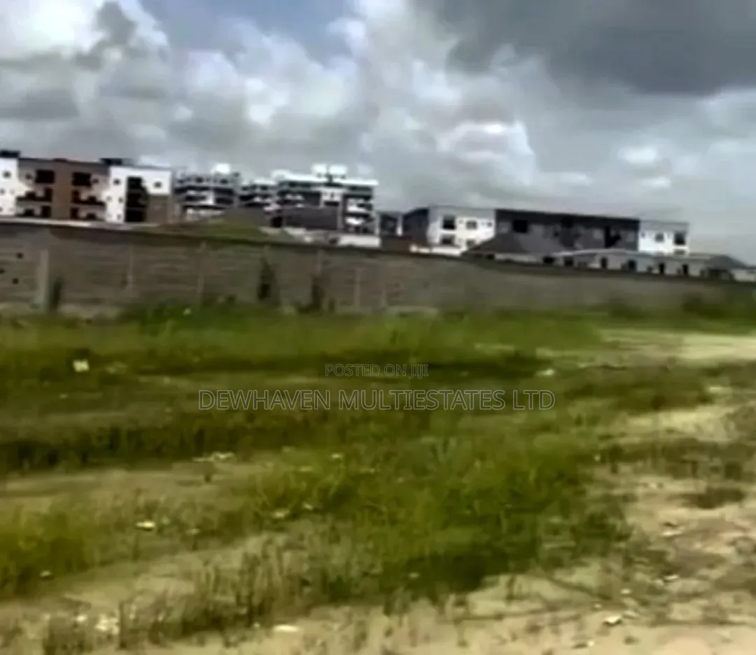 9.6 Hectare Bare Land Sand Filled, Settled, Paved and Fenced for Sale in Ikate-Elegushi