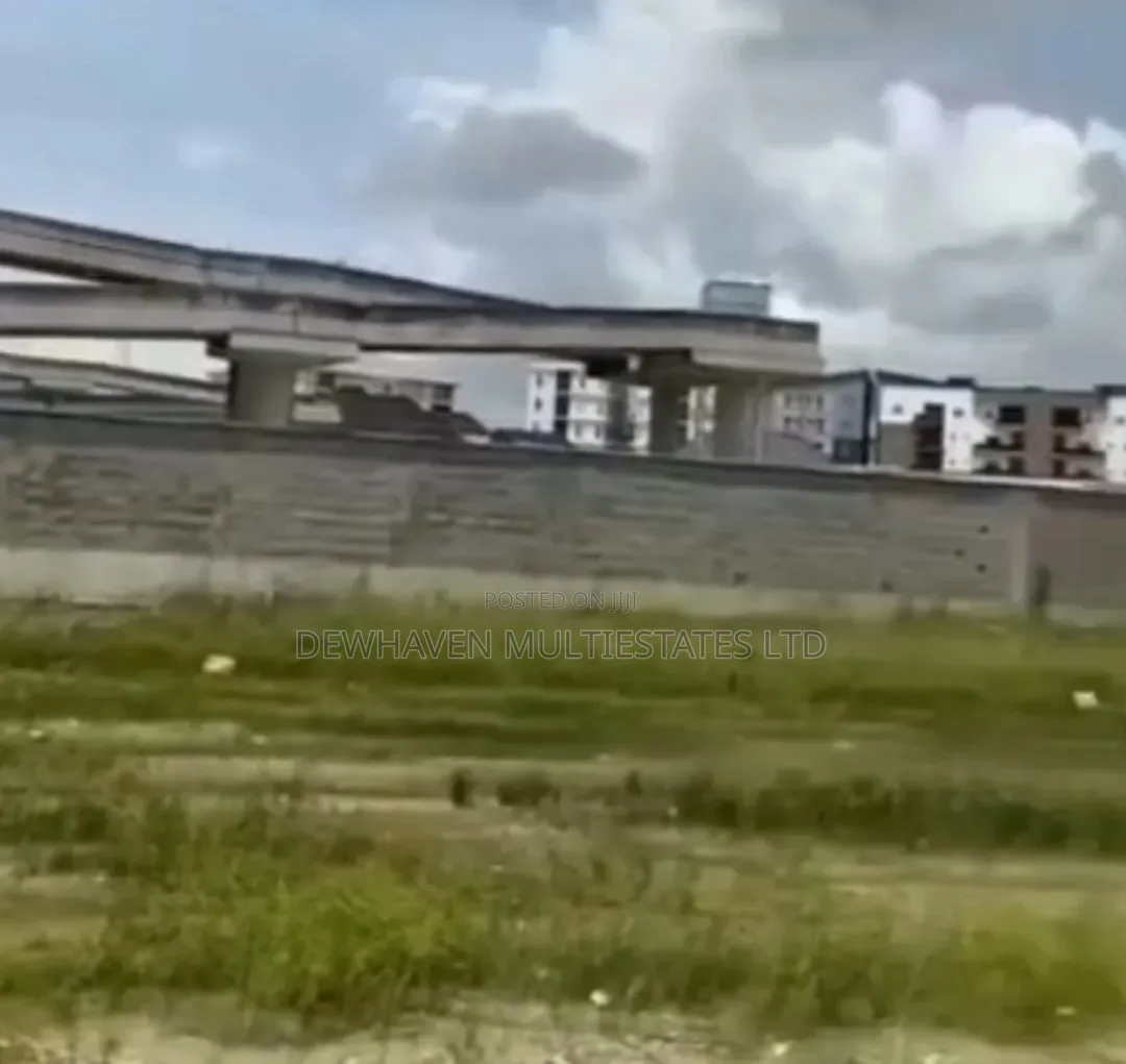 9.6 Hectare Bare Land Sand Filled, Settled, Paved and Fenced for Sale in Ikate-Elegushi