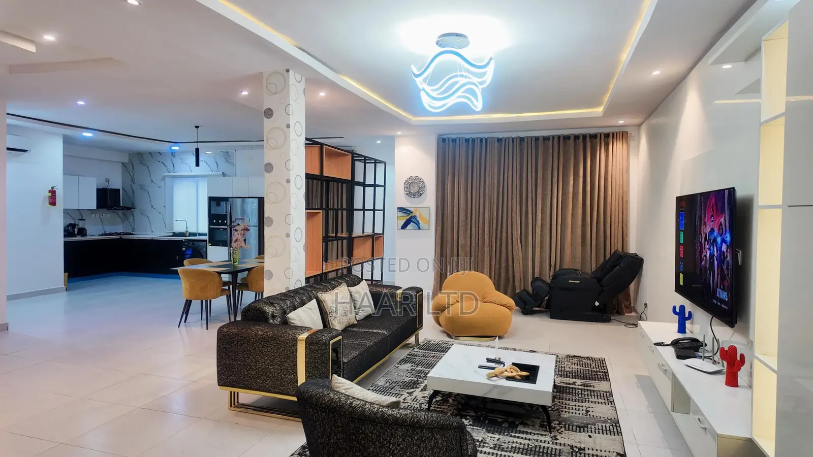 Pent Floor 2 Bedroom Apartment With a Rooftop Swimming Pool in Lekki Phase 1