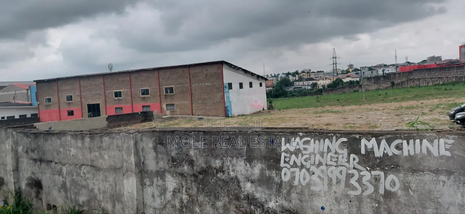 6,639sqm Funtional Construction Company Ikeja Lagos in Oba Akran