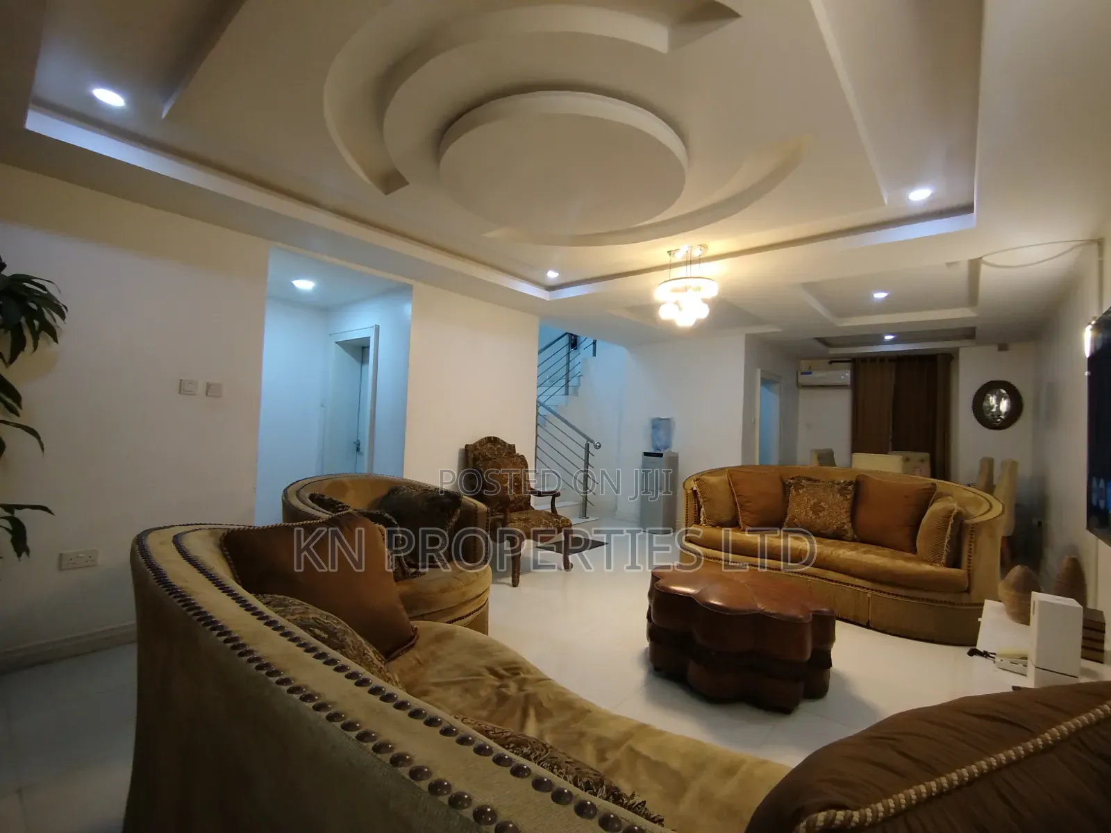 Furnished 4bdrm Duplex in Guzape for rent in Guzape District