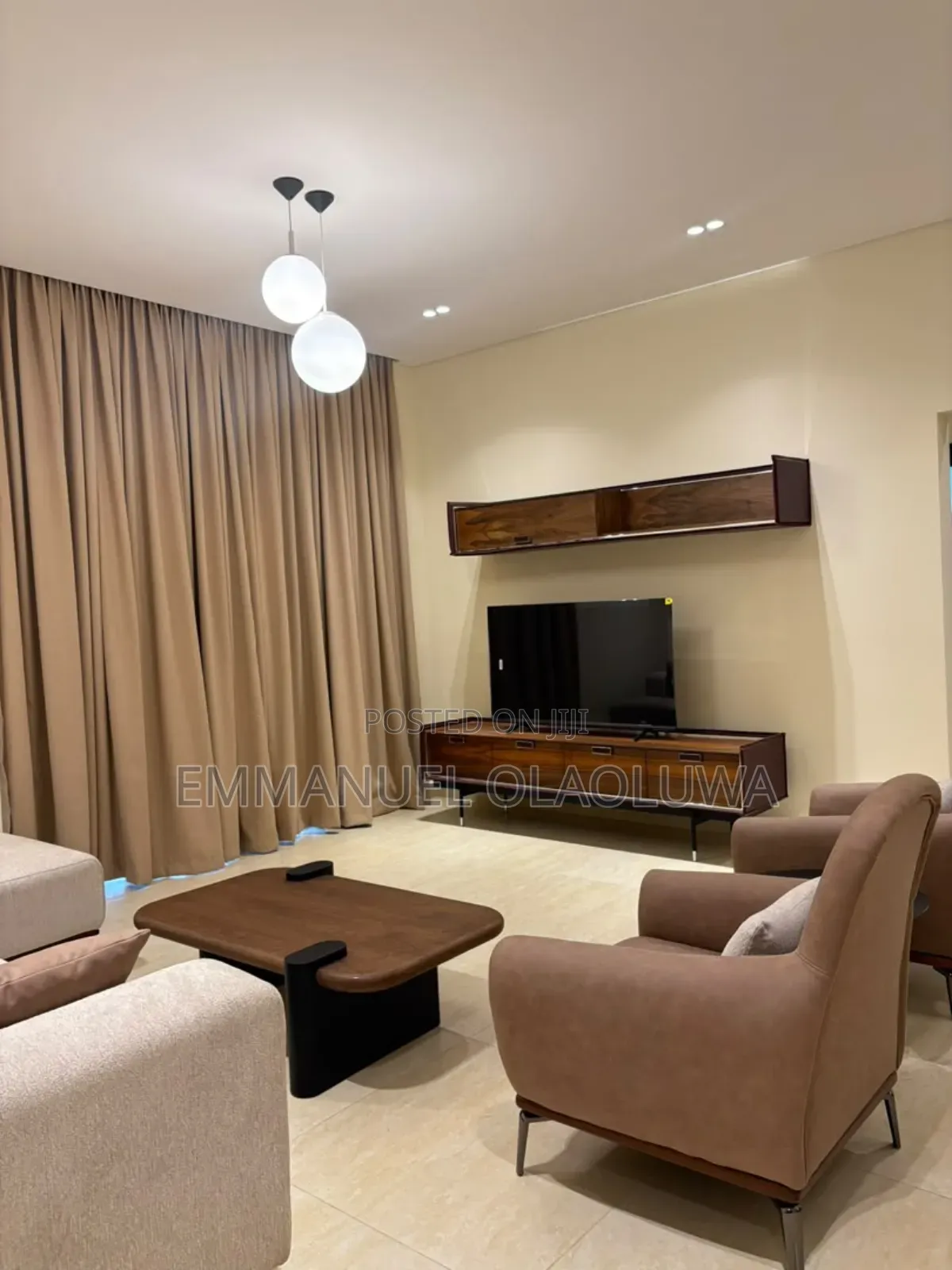 Furnished 3bdrm Apartment in Maitama for rent in Maitama