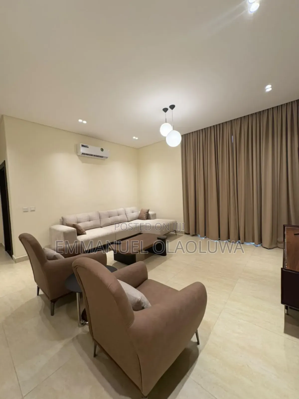 Furnished 3bdrm Apartment in Maitama for rent in Maitama
