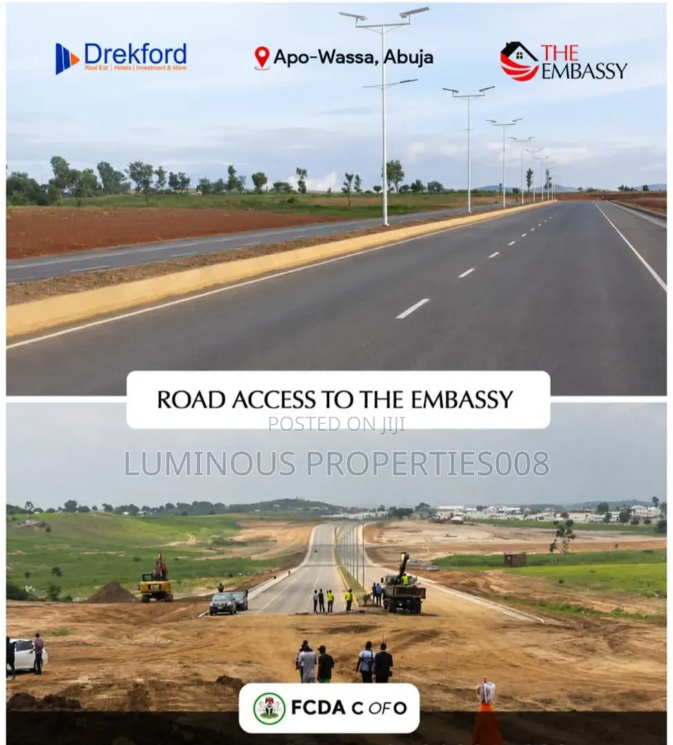 FCDA CofO Land for Sale at Apo Wassa in Apo District