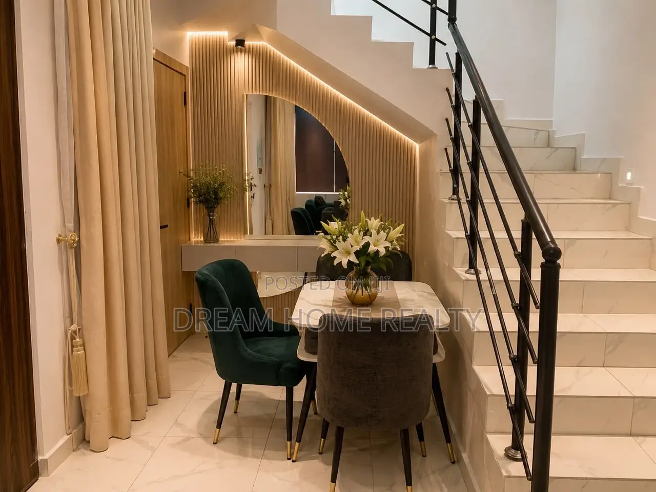 Furnished 3bdrm Duplex in Ikota Estate for rent in Ikota