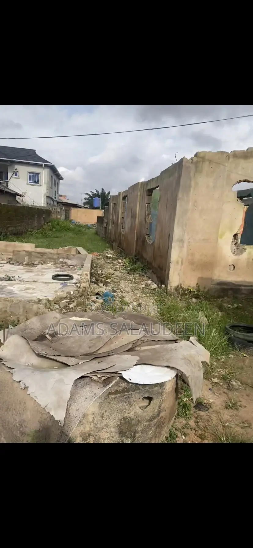 30 by 150ft* (420sqm) Land at Community Road Jankara Ijaiye for Sale* in Alakuko