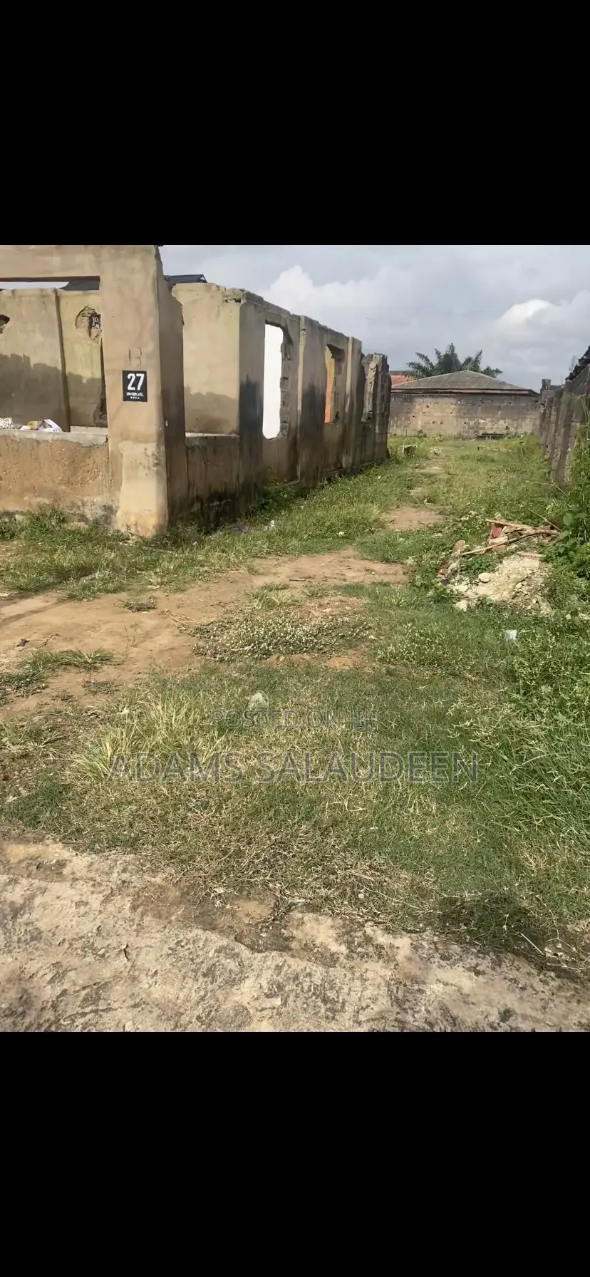 30 by 150ft* (420sqm) Land at Community Road Jankara Ijaiye for Sale* in Alakuko