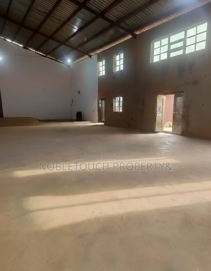 Church Hall/Warehouse With Offices Corner Piece at Egbeda in Egbeda