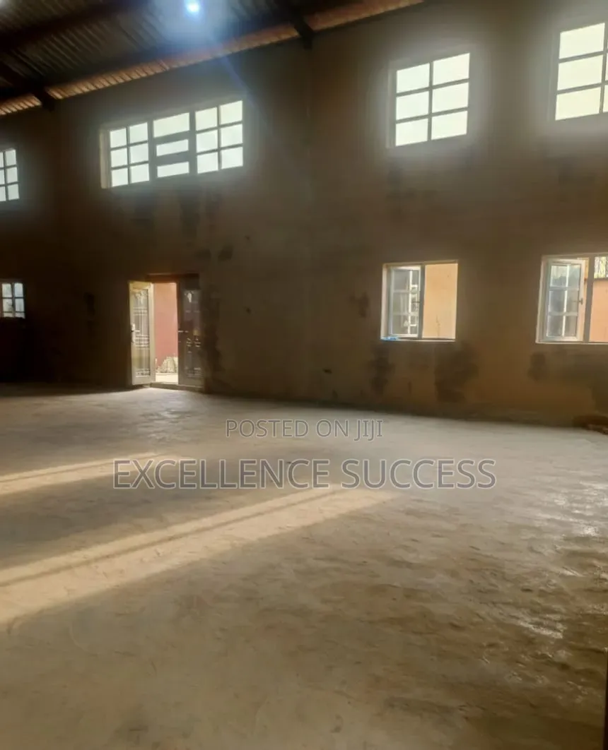 Warehouse/Church Hall for Lease at Egbeda Lagos in Egbeda