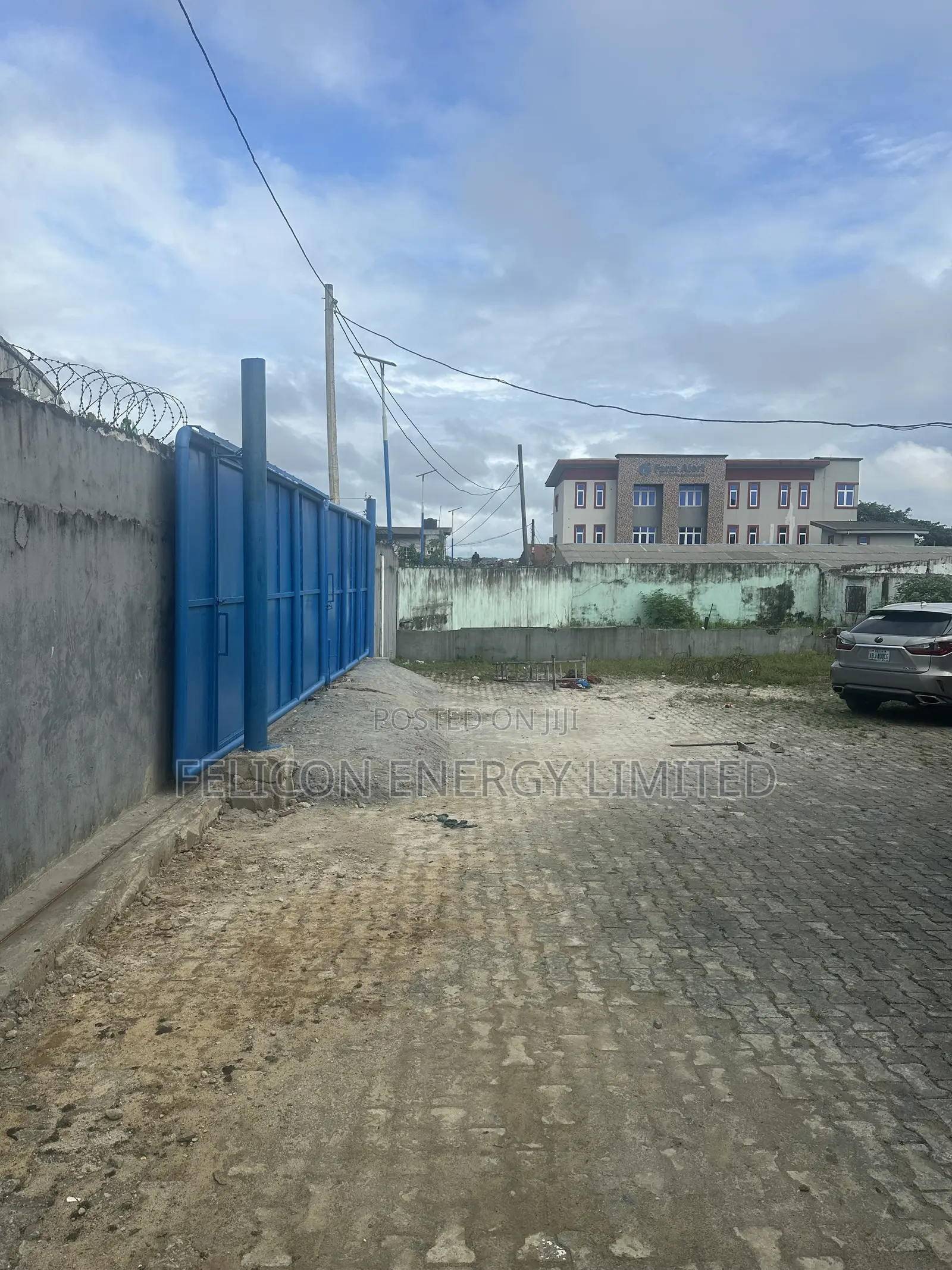 Industrial Yard + Office Space for Lease | ₦13m/Year| No Agency Fee in Woji
