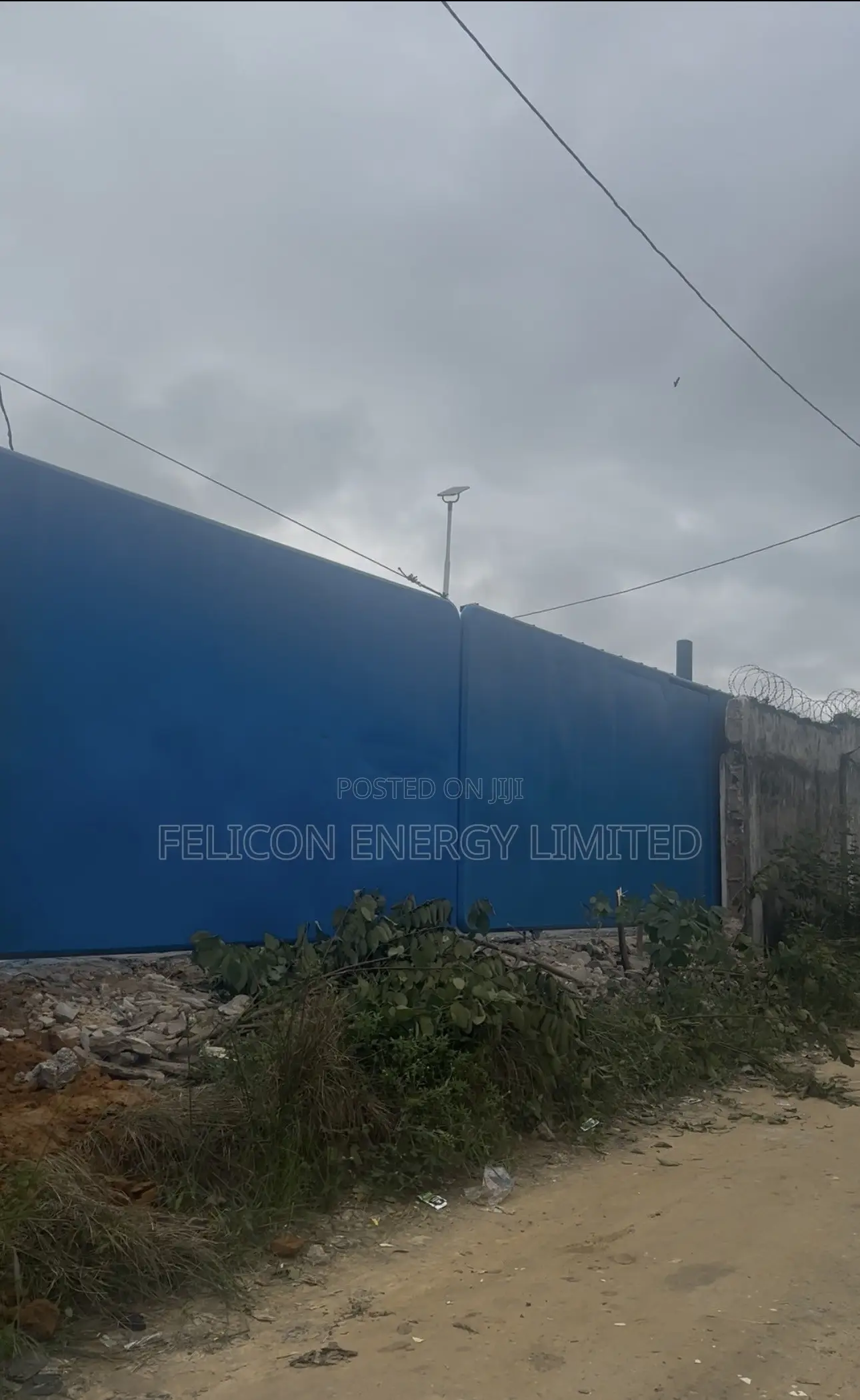 Industrial Yard + Office Space for Lease | ₦13m/Year| No Agency Fee in Woji