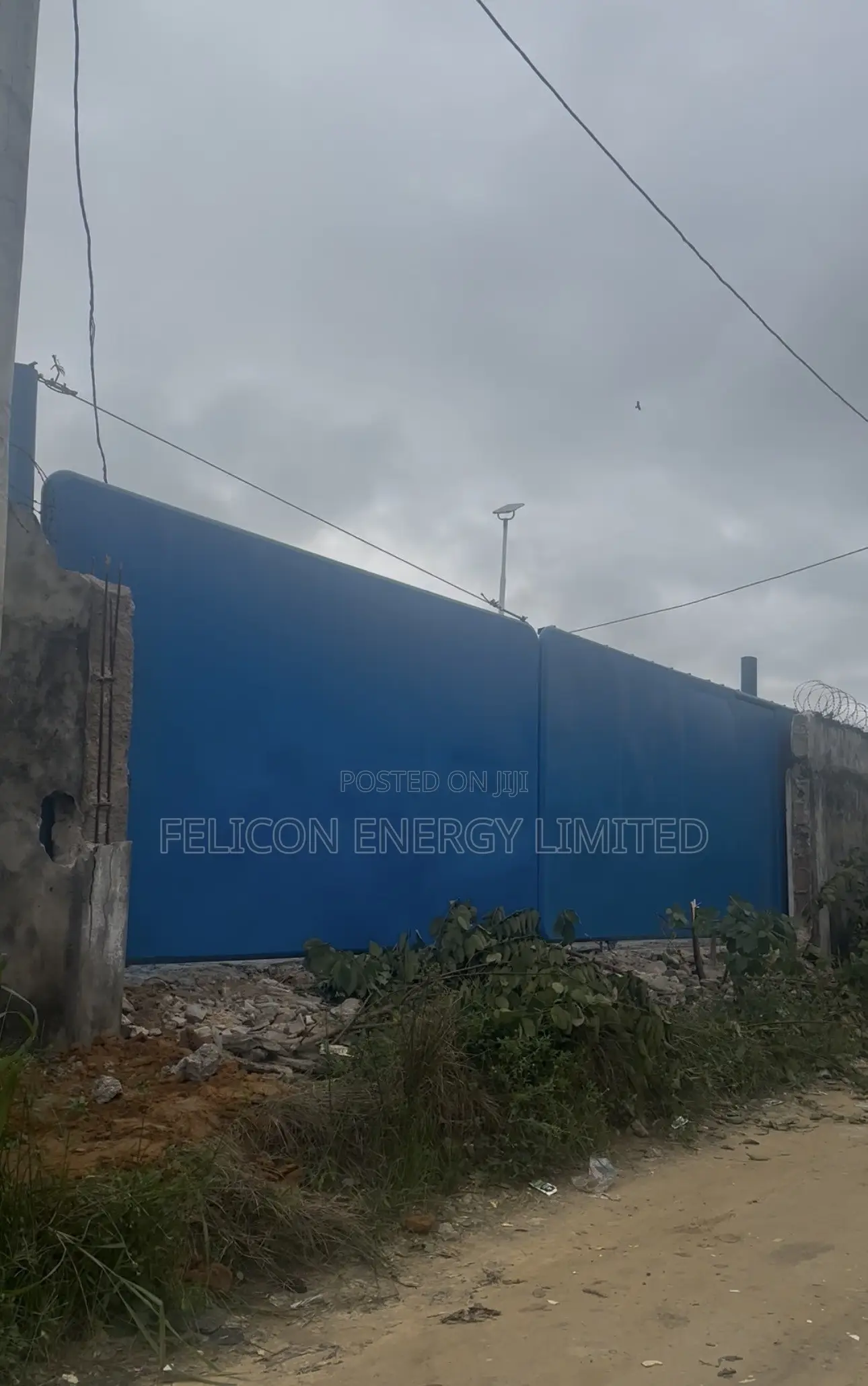 Industrial Yard + Office Space for Lease | ₦13m/Year| No Agency Fee in Woji