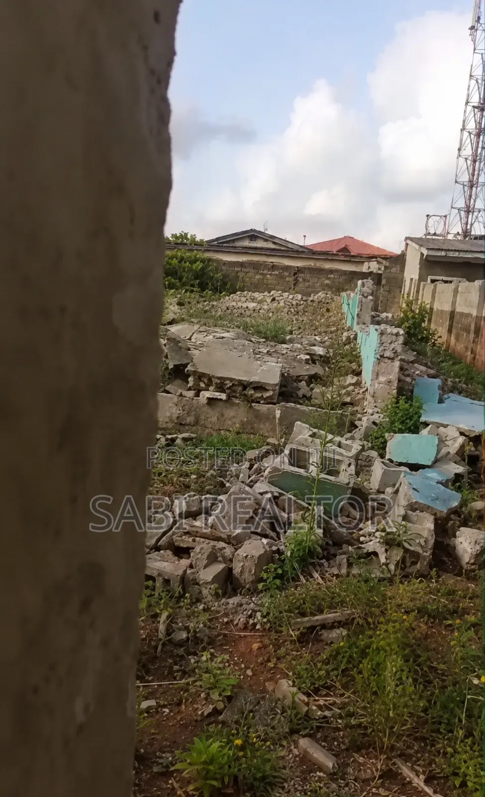 Full Plot of Land Measuring 625SQM Fenced Gated at Off Aderupoko Street in Alagbado