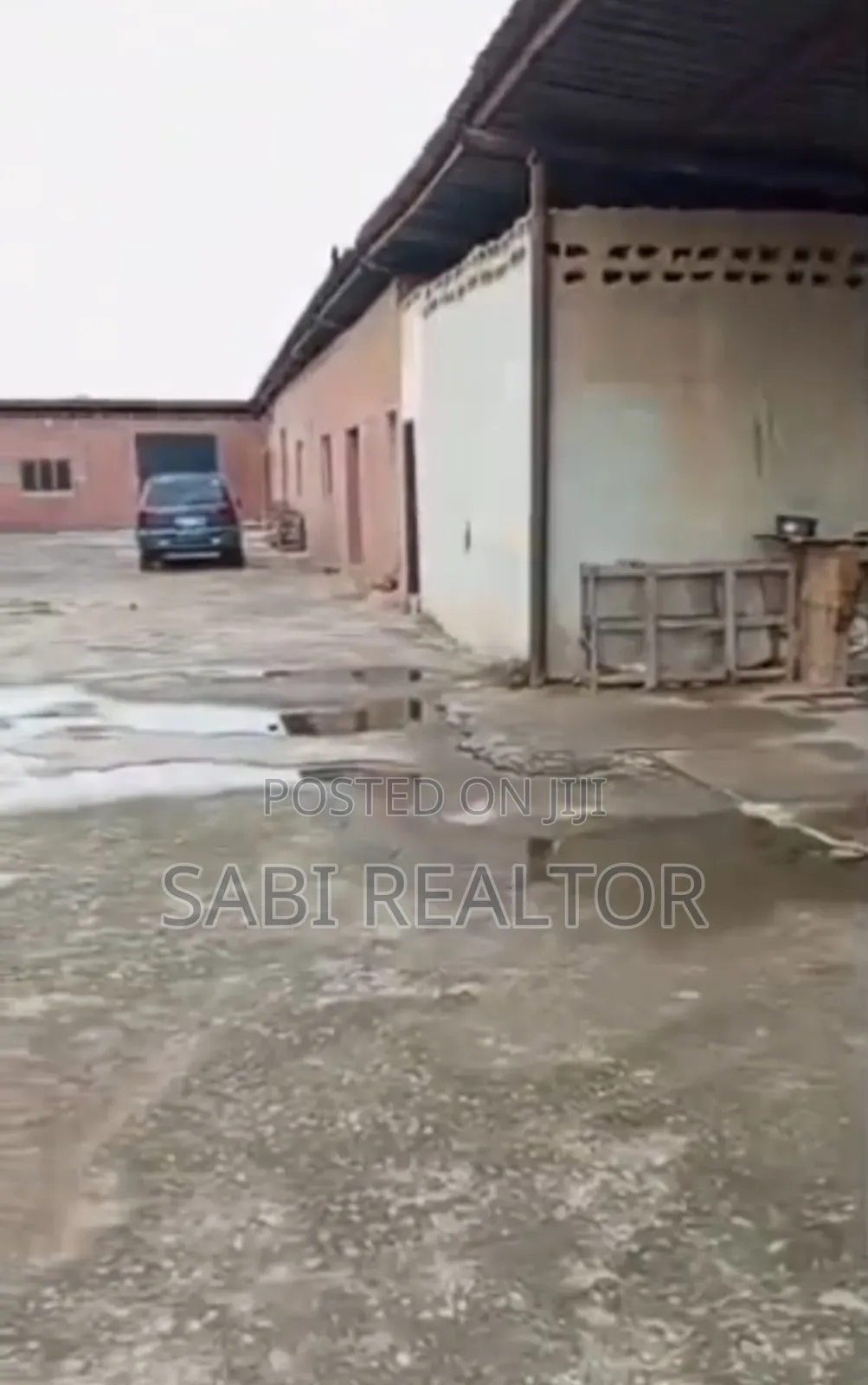 9 Plots With a 5 Bays Warehouse of a Storey Building at Oluwaga Ipaja in Iyana Ipaja