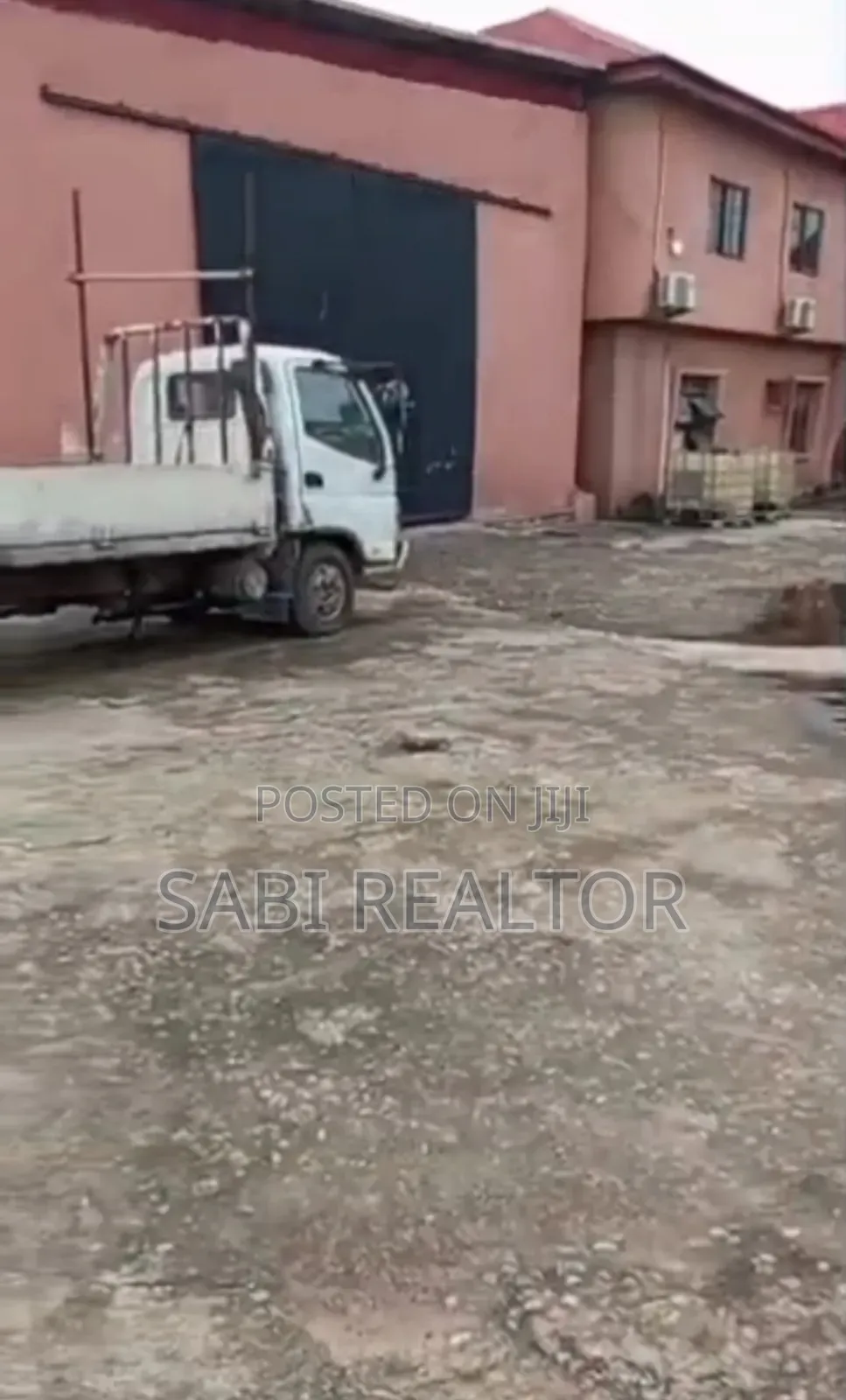 9 Plots With a 5 Bays Warehouse of a Storey Building at Oluwaga Ipaja in Iyana Ipaja