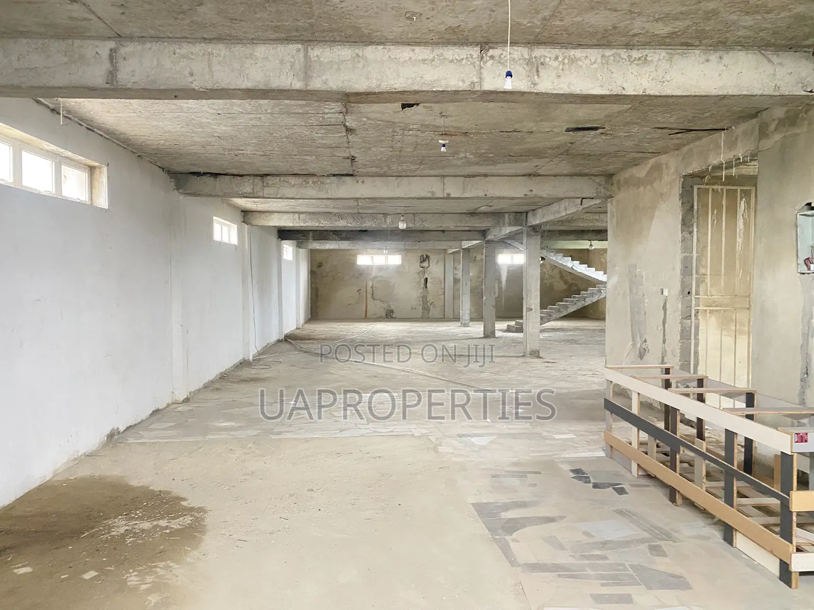 315sqm High-Clearance Warehouse for Lease in Awoyaya