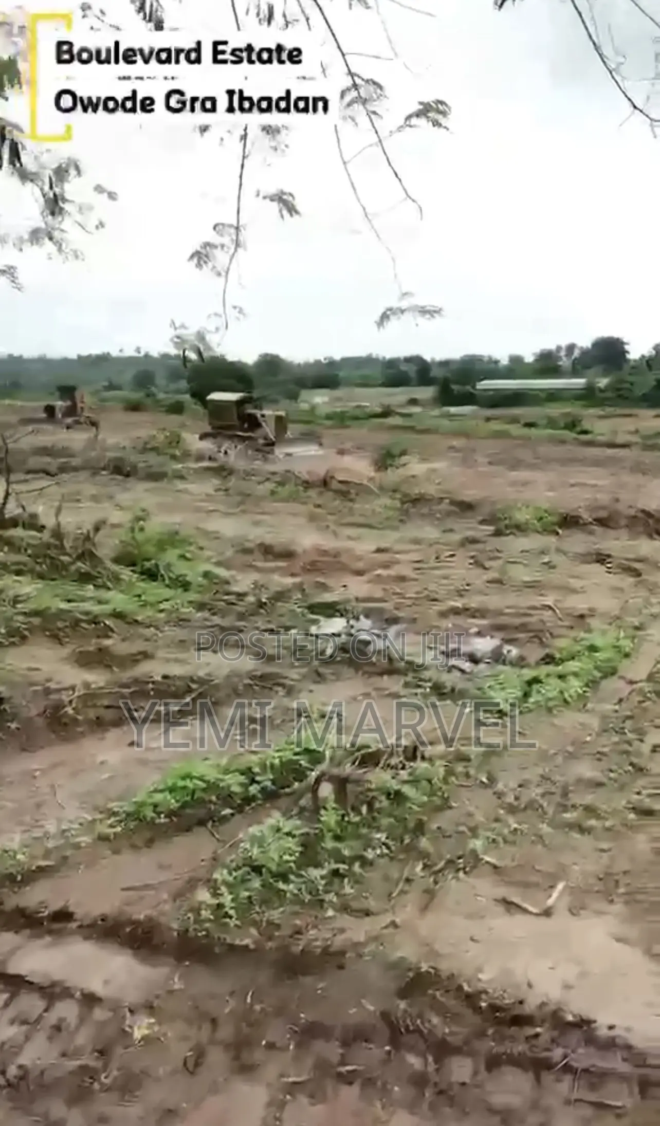 Boulevard, Owode GRA With CofO, Located Along Apata, Ibadan in Apata