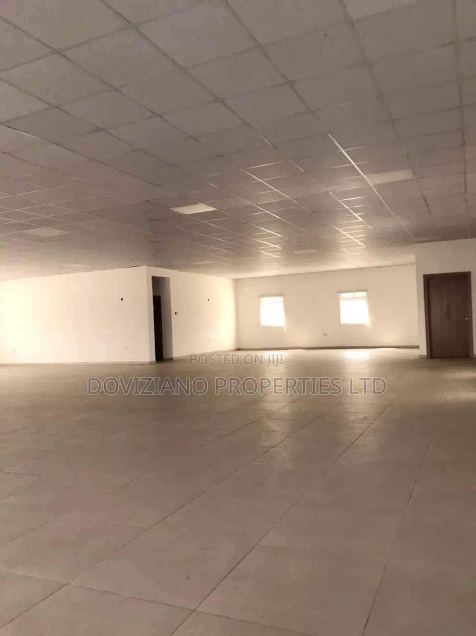 Open Plan Office Space Measuring 278.93 SQM on First Floor in Ketu-Alapere