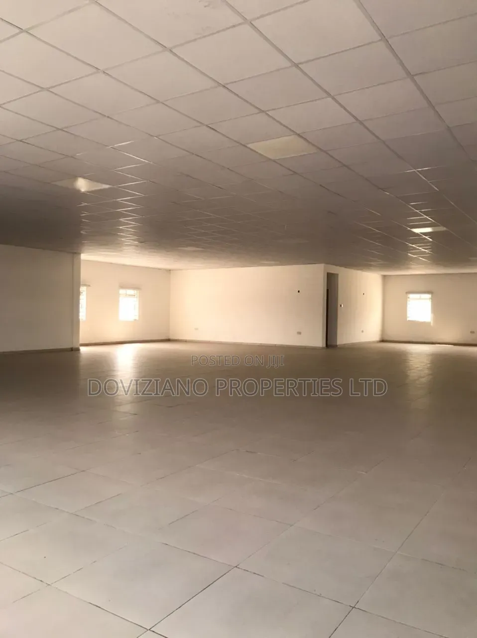 Open Plan Office Space Measuring 278.93 SQM on First Floor in Ketu-Alapere