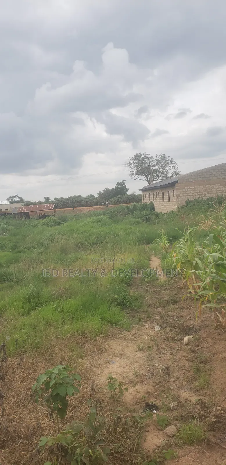 More Dan Plot of Land Facing D Main Access Federal Road With Setback in Moro