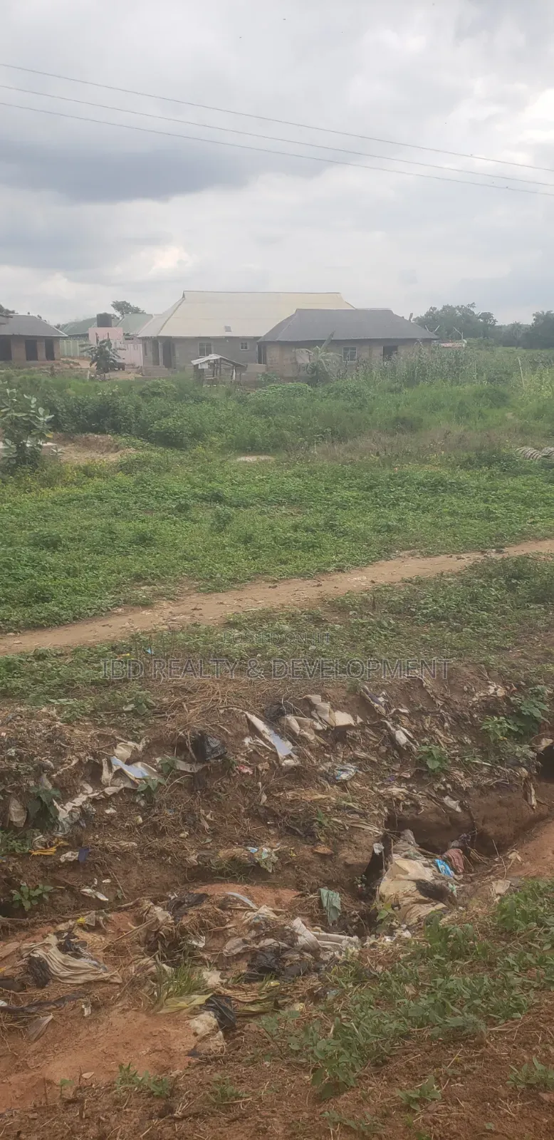 More Dan Plot of Land Facing D Main Access Federal Road With Setback in Moro