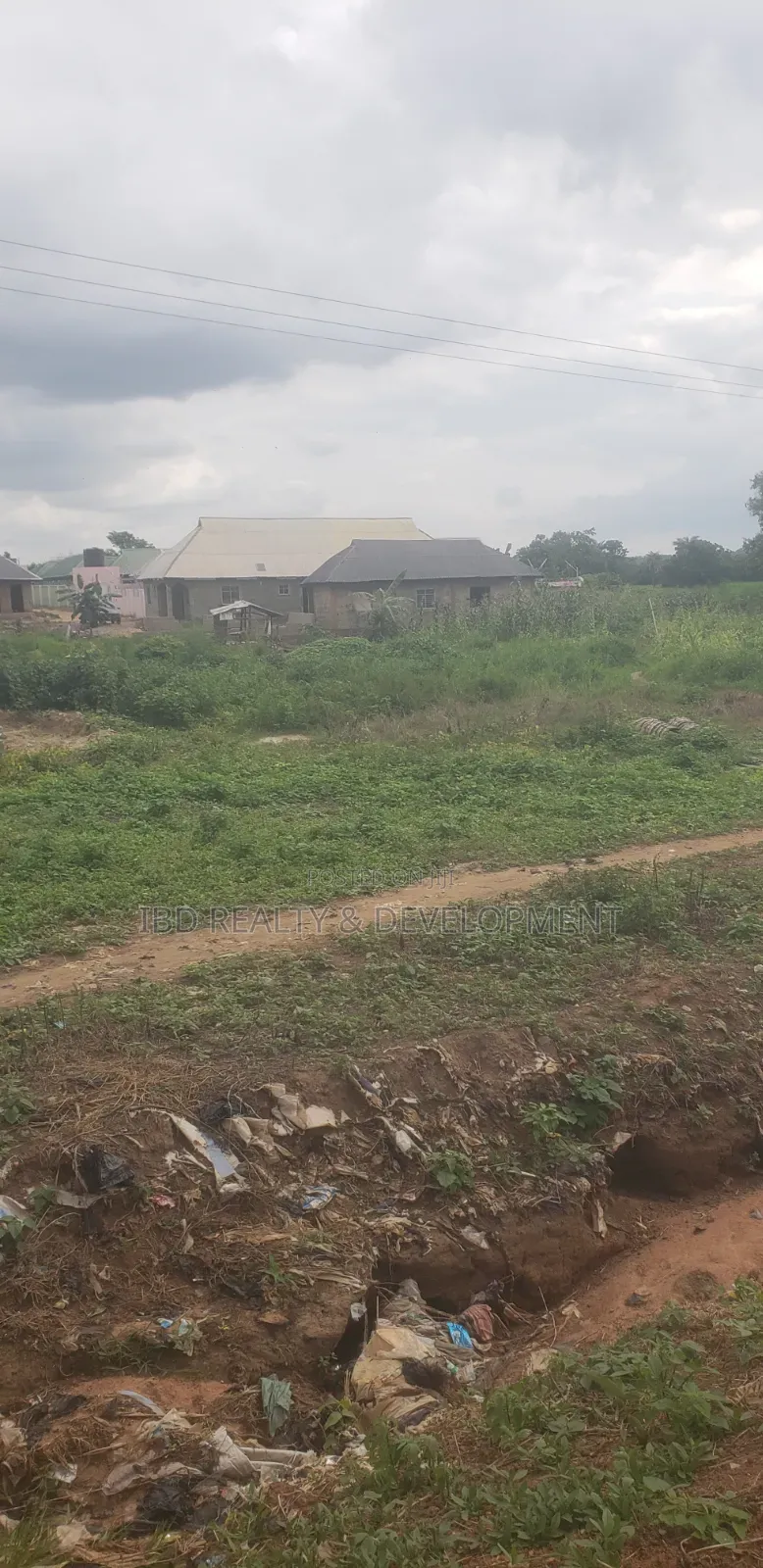 More Dan Plot of Land Facing D Main Access Federal Road With Setback in Moro