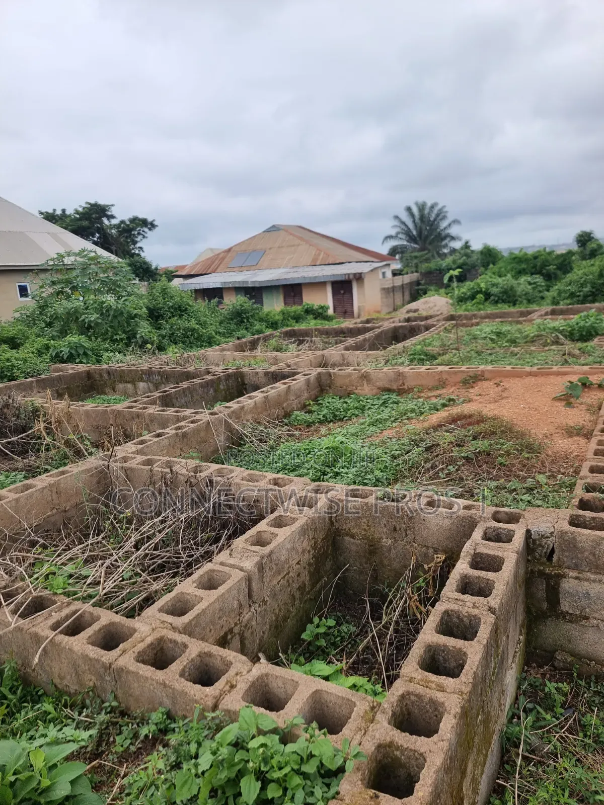 A Plot of Land With a Foundation of 2 and 3 Bedrooms in Ibadan