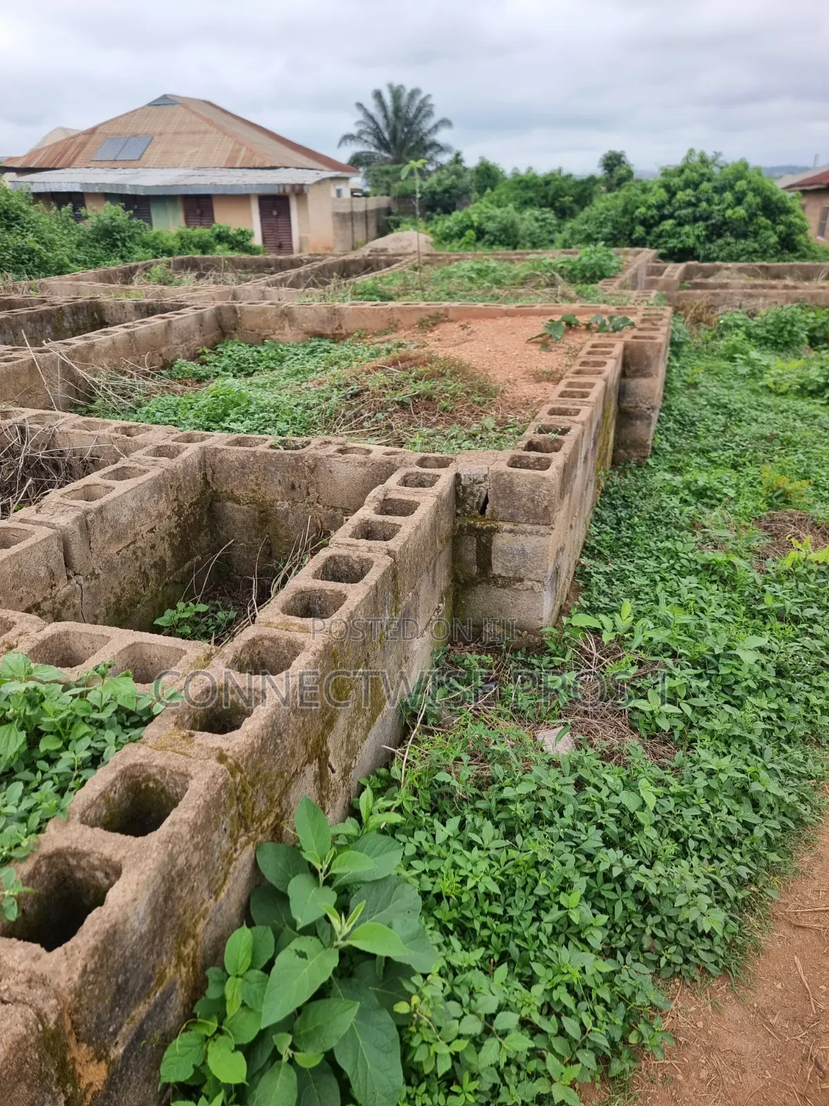 A Plot of Land With a Foundation of 2 and 3 Bedrooms in Ibadan