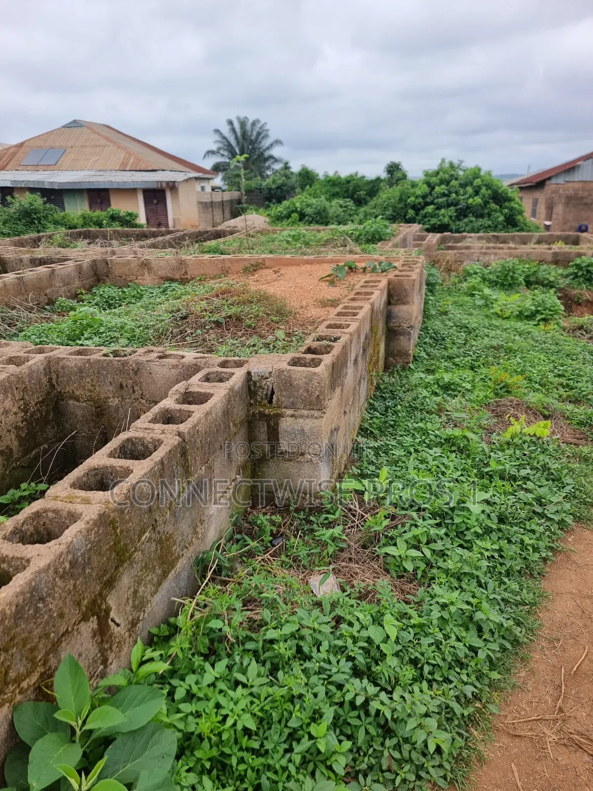 A Plot of Land With a Foundation of 2 and 3 Bedrooms in Ibadan