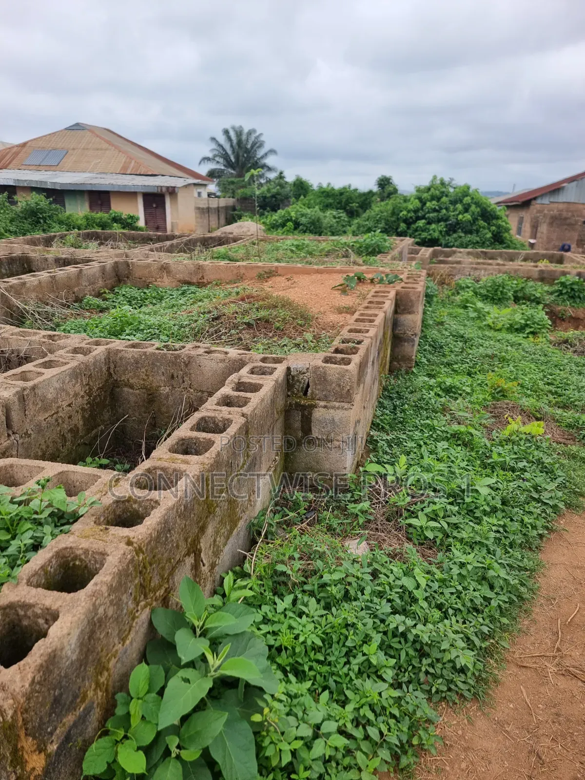 A Plot of Land With a Foundation of 2 and 3 Bedrooms in Ibadan